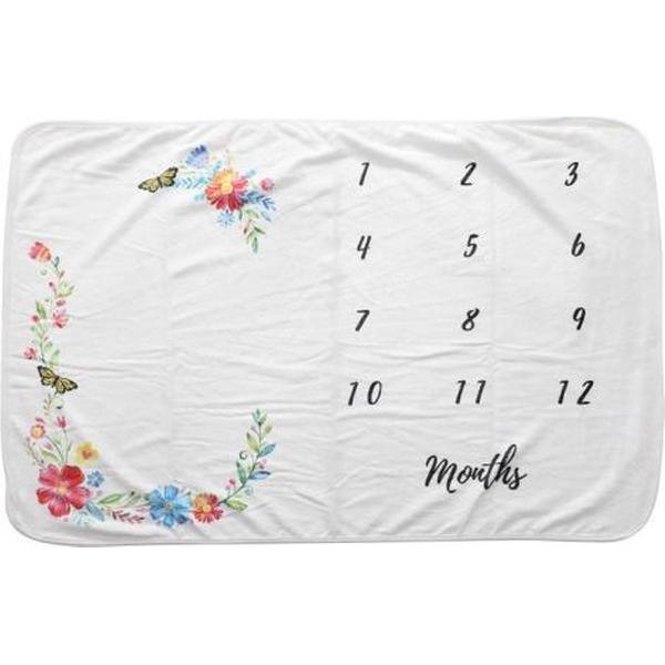 Deken voor pasgeboren fotografie van 100 x 72 cm (vlinder)