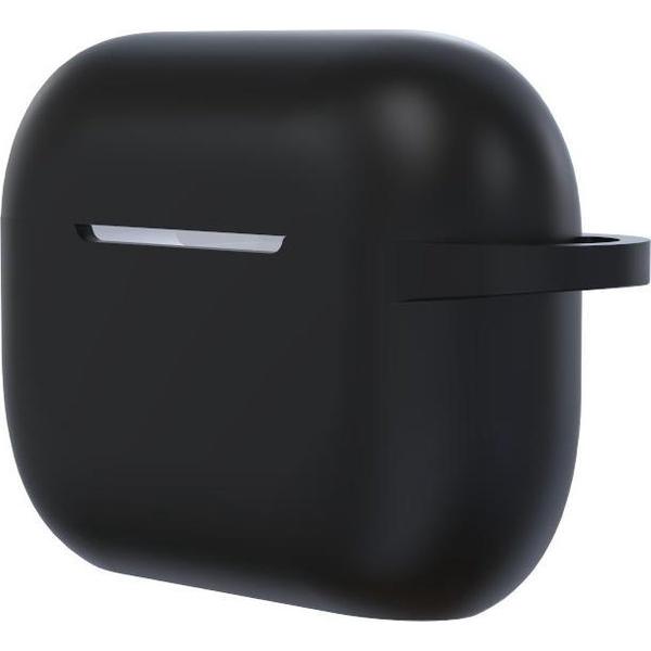 Silicone Case voor Apple Airpods Pro Hoesje - Hoes - Zwart