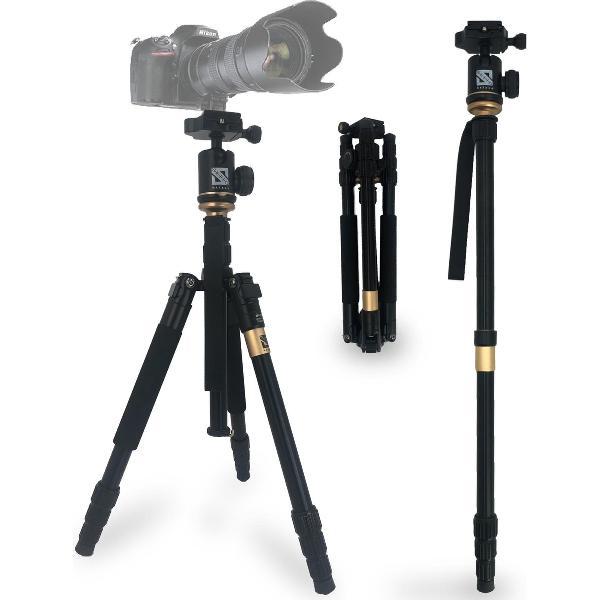 SEFID® MAXpod universeel camera , telefoon en tablet statief – 2 in 1 tripod monopod – Incl. houder smartphone iPad , iPhone , samsung - Standaard