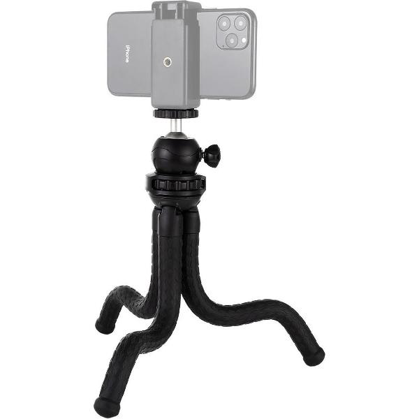 PULUZ Mini Octopus Flexibele statiefhouder met balhoofd voor spiegelreflexcamera's, GoPro, mobiel, afmeting: 30 cm x 5 cm