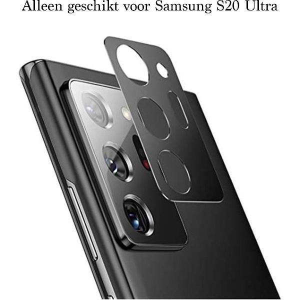 Beschermglas Samsung S20 Ultra Screenprotector - Samsung Galaxy S20 Ultra Screenprotector - Samsung S20 Ultra Screen Protector Camera - 1 stuk