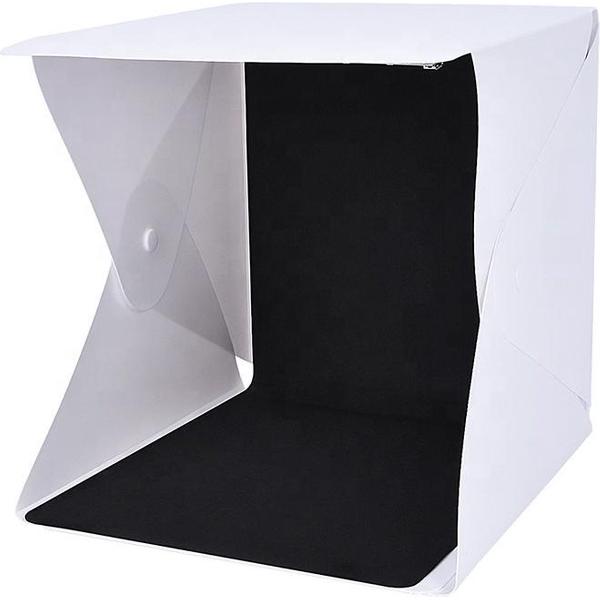 Fotostudio - 40cm - Lightbox - Softbox - Fotobox - Photobox - Opnametent - Fotograferen - Led