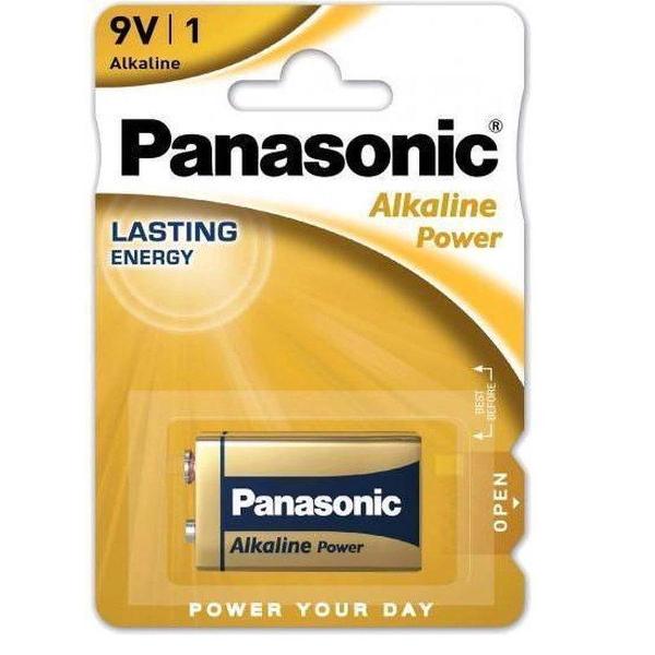 Panasonic Batterijen Type Blok 9V |10 blisters van 1 batterij | 10 totaal