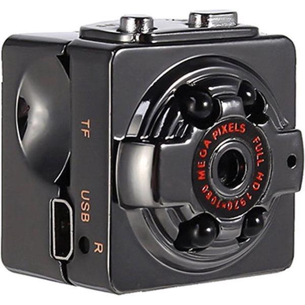 Full hd mini spycamera met bewegingsdetectie en infraroodopname