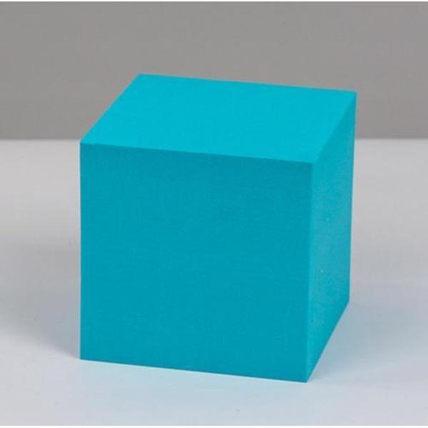 8 STKS Geometrische Kubus Foto Props Decoratieve Ornamenten Fotografie Platform, Kleur: Groot Meerblauw Vierkant
