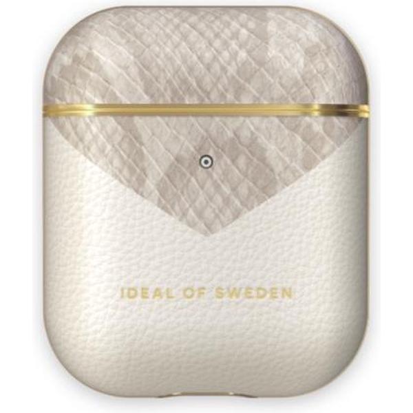 iDeal of Sweden AirPods Case PU voor 1st & 2nd Generation Pearl Python