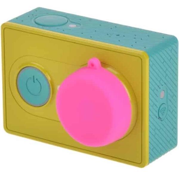 Siliconen lensdop voor Xiaomi Yi / GoPro Hero4 / 3+ / 3 (magenta)