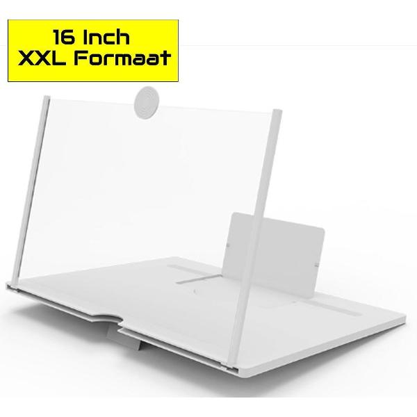 Telefoon Vergrootscherm Wit 3D 16