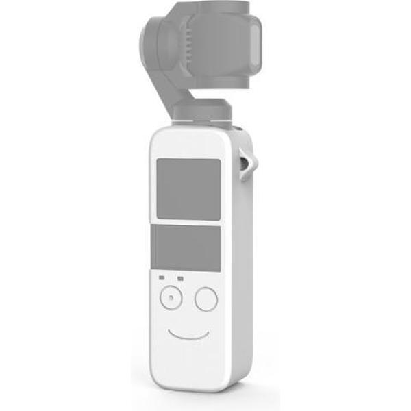 Body siliconen beschermhoes voor DJI OSMO Pocket (wit)