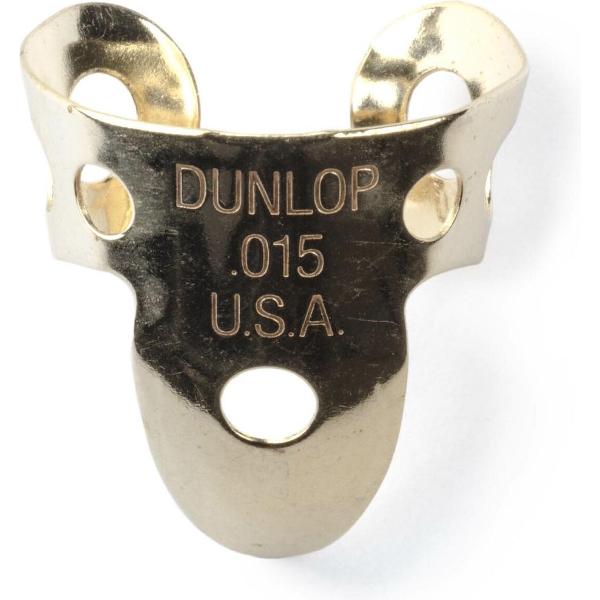 Dunlop Messing vingerplectrum 3-Pack 0.015 plectrum
