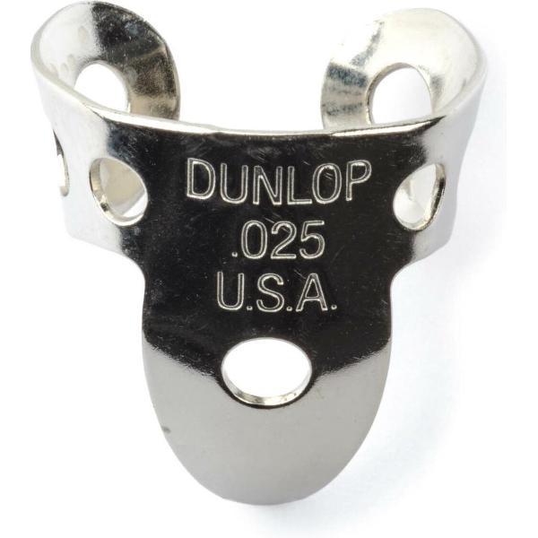 Dunlop RVS vingerplectrum 3-Pack 0.025 plectrum