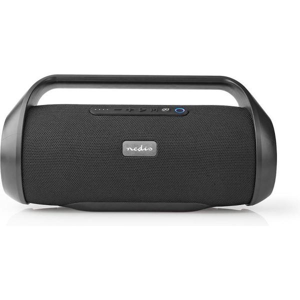 Nedis SPBB320BK Party-boombox 6 Uur Speeltijd Bluetooth® Tws Handvat Zwart