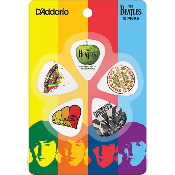 D'Addario The Beatles Classic Album Plectrum 10-pack Light 0.50 mm