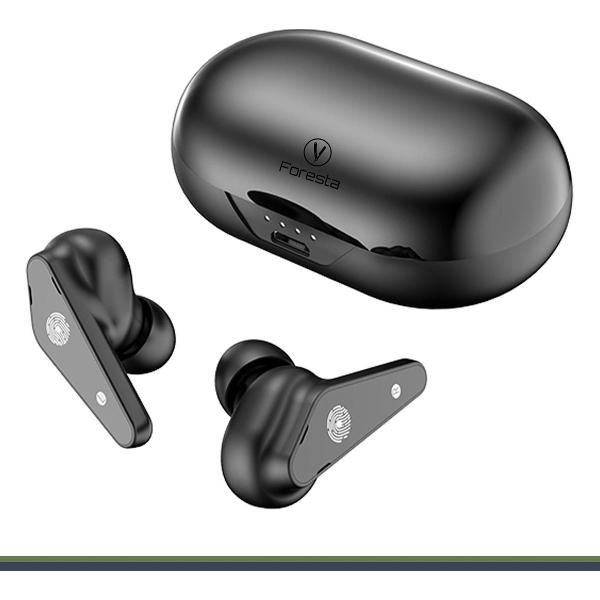Foresta Airplus Pro - Draadloze Oortjes - Earbuds - Wireless Airpods - Bluetooth Oordopjes - Earpods apple alternatief - Zwart