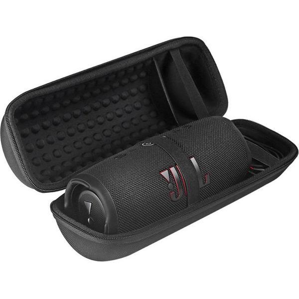 Lovnix JBL Flip 5 Case - Beschermhoes voor de JBL Flip Speaker - met Extra Ruimte voor de Adapter -