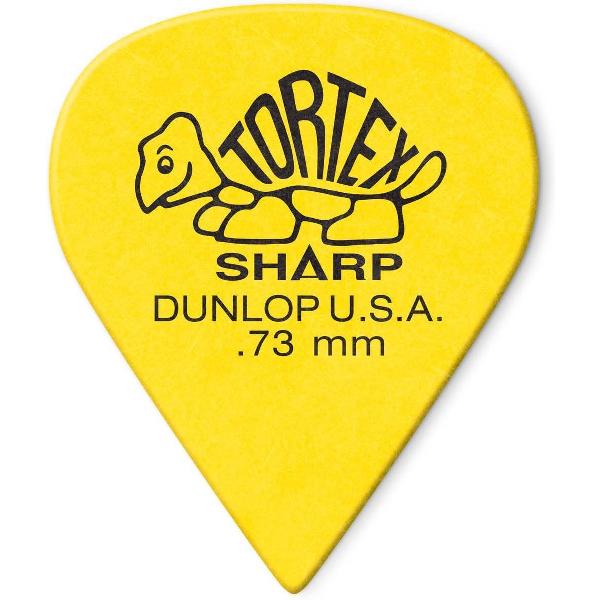 Dunlop Tortex Sharp Pick 0.73 mm 6-pack plectrum