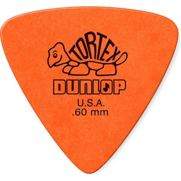 Dunlop Tortex Triangle Pick 0.60 mm 6-pack plectrum