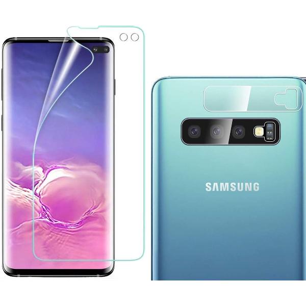 Samsung S10 Plus Screenprotector - Samsung Galaxy S10 Plus Screen Protector Glas en Samsung S10 Plus Screenprotector Camera