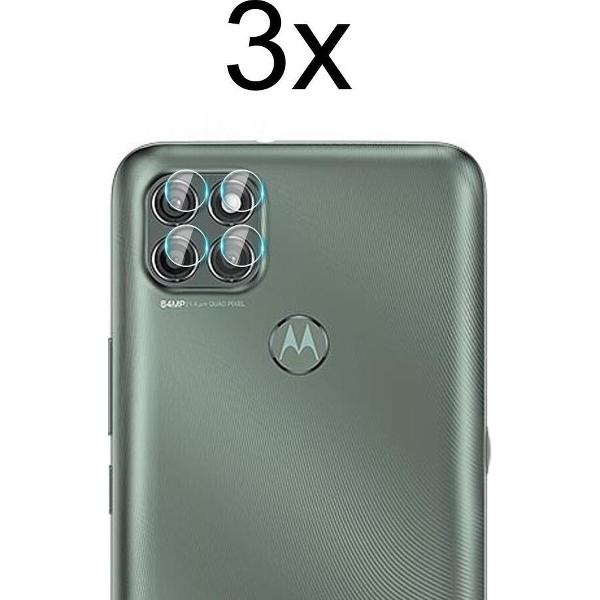 Motorola G9 Power Screenprotector - Beschermfolie Camera Lens Screenprotector - 3x