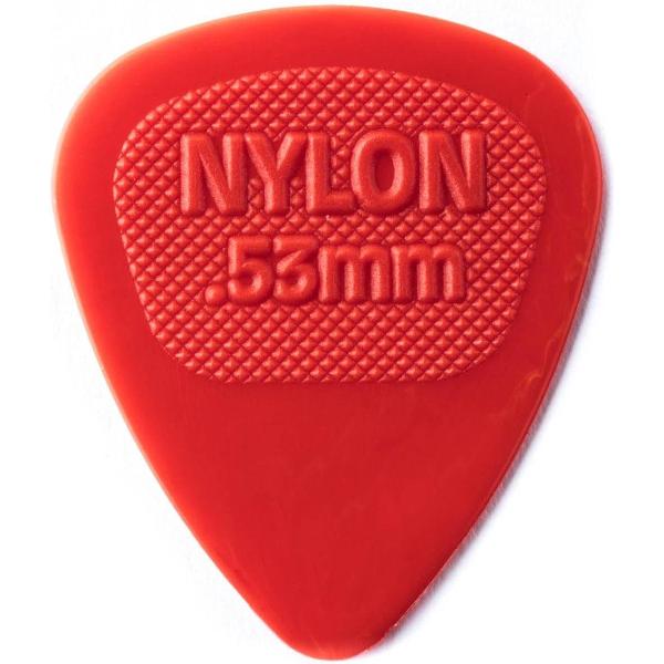 Dunlop Nylon Midi Standaard Pick 6-Pack 0.53 mm Plectrum