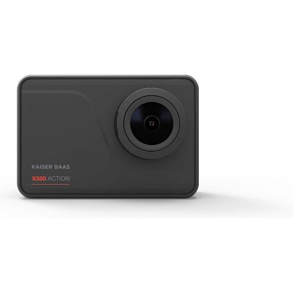 Kaiser Baas X500 Wifi Action Camera 4K+ 60fps 16mp 7G Lens Black