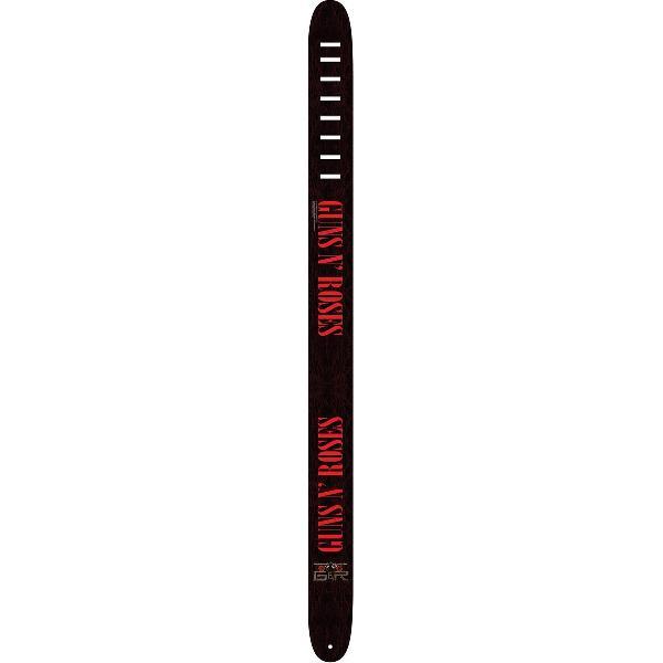 lederen gitaarriem 6,35 cm Guns n' Roses 2