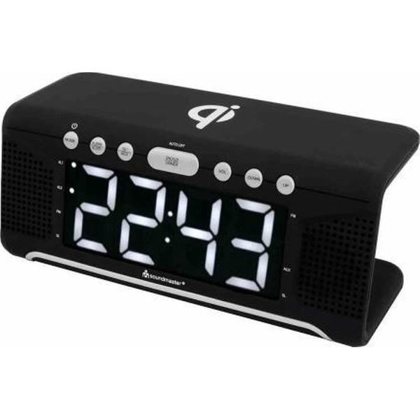 Soundmaster UR800SW Wekkerradio met QI charging
