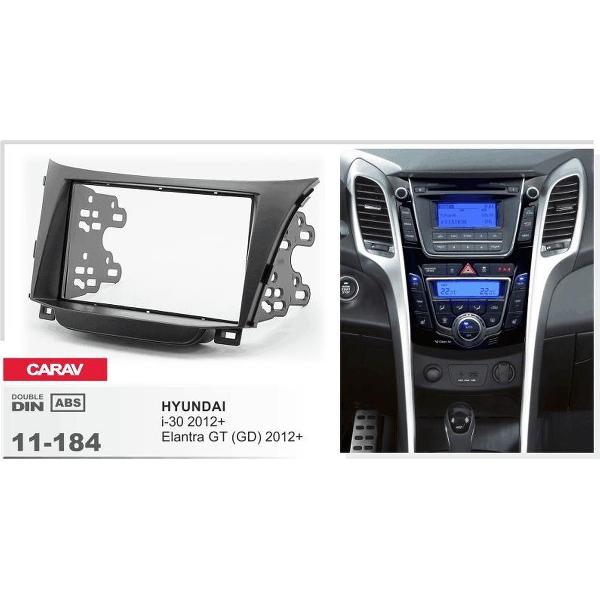 2-DIN HYUNDAI i-30 2012+; Elantra GT (GD) 2012+ inbouwpaneel Audiovolt 11-184