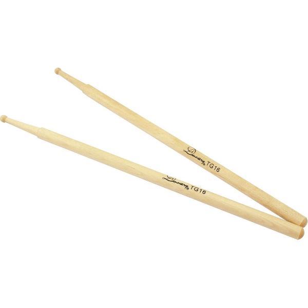 Dimavery DDS Snaresticks - Drumstokken - Eiken - Houten tip - Drumsticks - 2 Stuks Drumstick / Drumstok