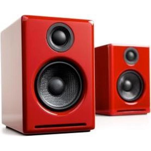 Audioengine A2+ - Desktop Luidsprekers - 2 stuks - rood