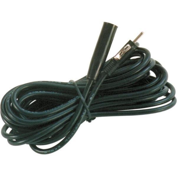 Carpoint Antenneverlengkabel 1 Meter Zwart