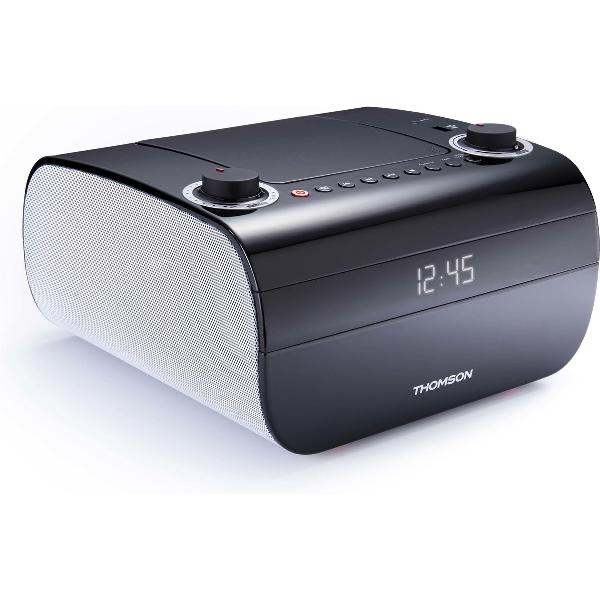 Thomson RCD300U draagbare stereo-installatie Analoog 5 W Zwart, Zilver