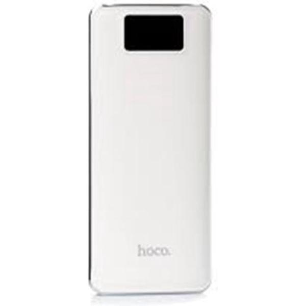 HOCO Flowed 15000mAh Noodaccu Noodstroom Backup batterij 1A/2.1A met zaklamp - Wit