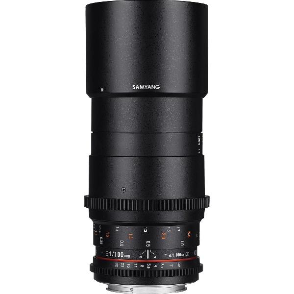 Samyang 100mm T3.1 VDSLR ED UMC MACRO - Prime lens - geschikt voor Nikon F