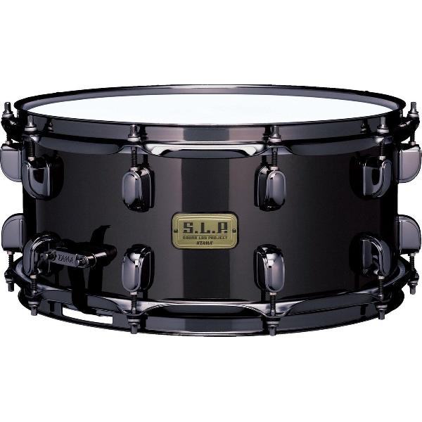 S.L.P. zwart Brass Snare 14