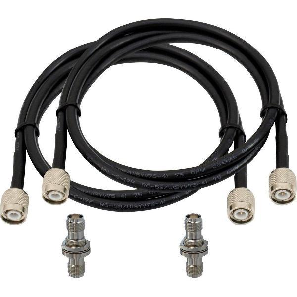 OMNITRONIC Antenna-Cable TNC Set 10 m