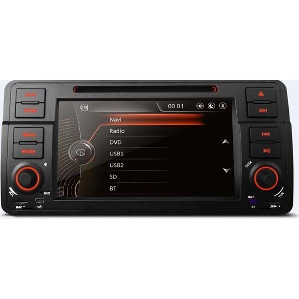 BMW 3-serie E46 7'' Autoradio met navigatie