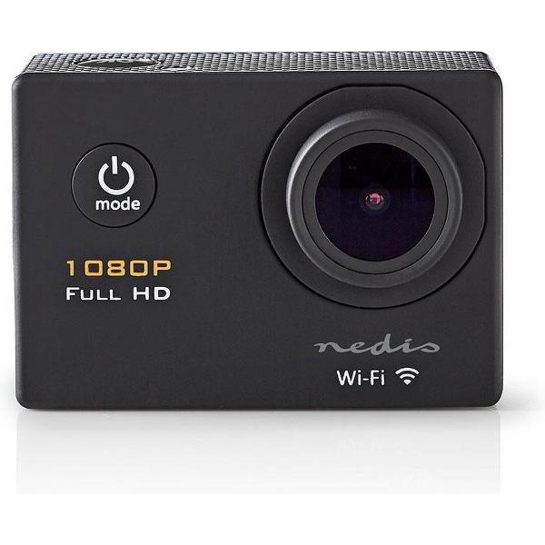 Nedis Actioncam Full-HD 1080p Wi-Fi Waterdichte behuizing