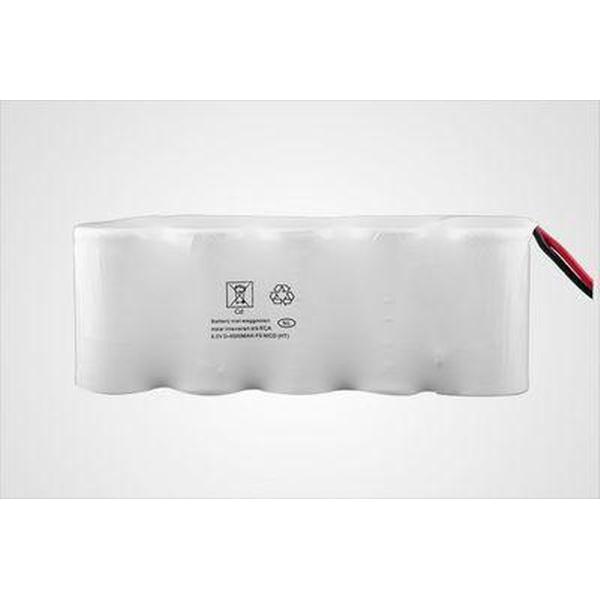 Emergency lighting battery 5x D Side By Side 6V 45Ah