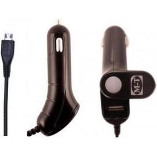 Autolader voor TomTom GO 520 - Extra USB poort (micro USB)