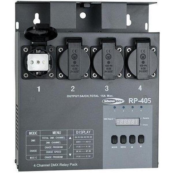 Showtec Showtec RP-405 Switch pack DMX Home entertainment - Accessoires