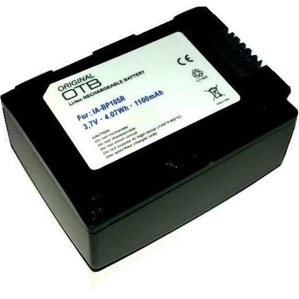 Accu Batterij compatible met Samsung IA-BP105R Li-Ion 1100mAh - Samsung SMX-F50 / SMX-F70