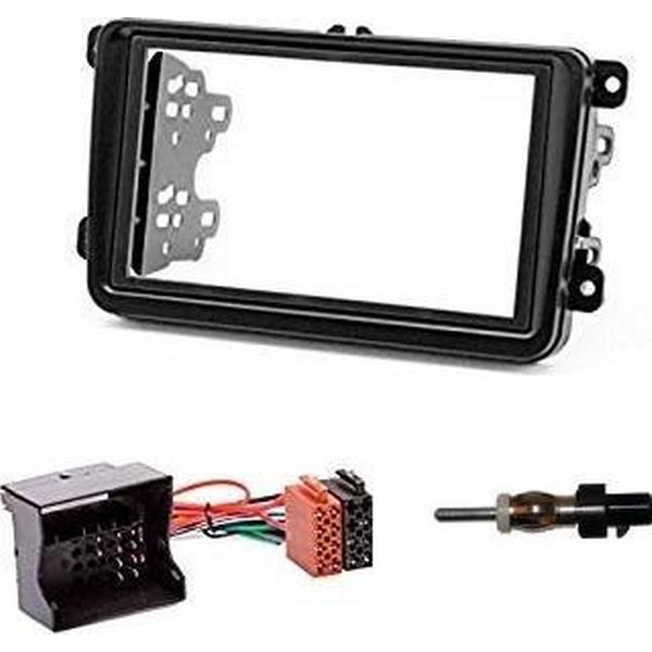 Volkswagen inbouwframe met kabel en antenne kit frame autoradio