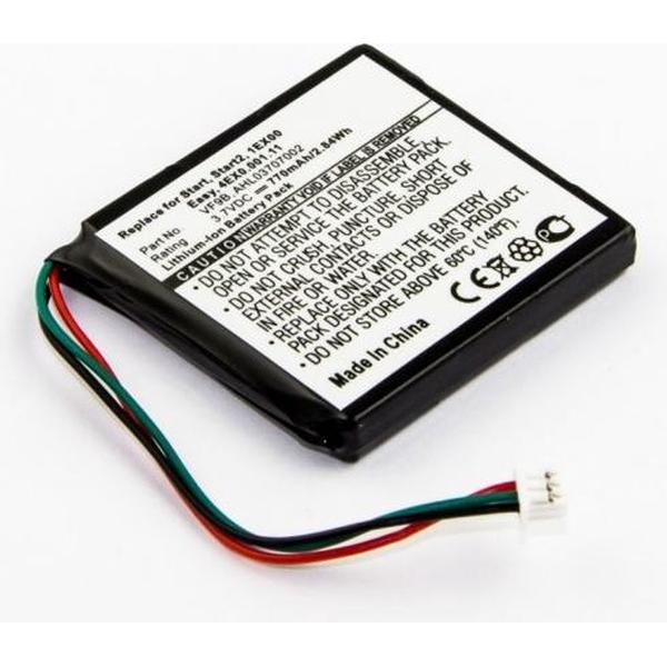 Battery TomTom Start, Easy, Li-ion, 3,7V, 770mAh, 2,8Wh