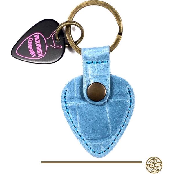 Pick Pouch - San Francisco Light Blue Croco