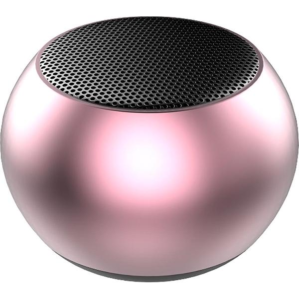 Draadloze Bluetooth Speaker - Aigi Crunci - Roze - BES LED