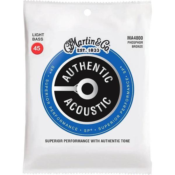 Snarenset basgitaar Martin MA4800 Authentic Acoustic Light