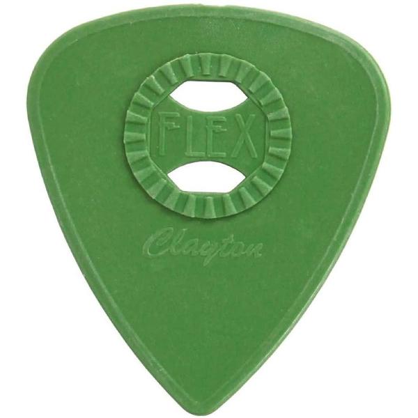 Clayton Flex Acetaal plectrums 0.88 mm 6 pack