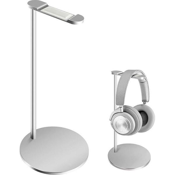 Aluminium Headset Stand - Headset Houder - Koptelefoon standaard - Koptelefoon Houder - Hoofdtelefoon Houder - Zilver