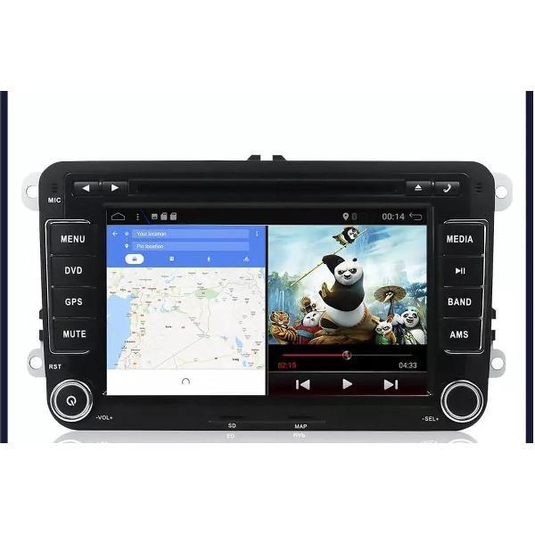 Volkswagen Seat Skoda Android 10 navigatie 2+32GB WiFi Bluetooth USB SD kaart